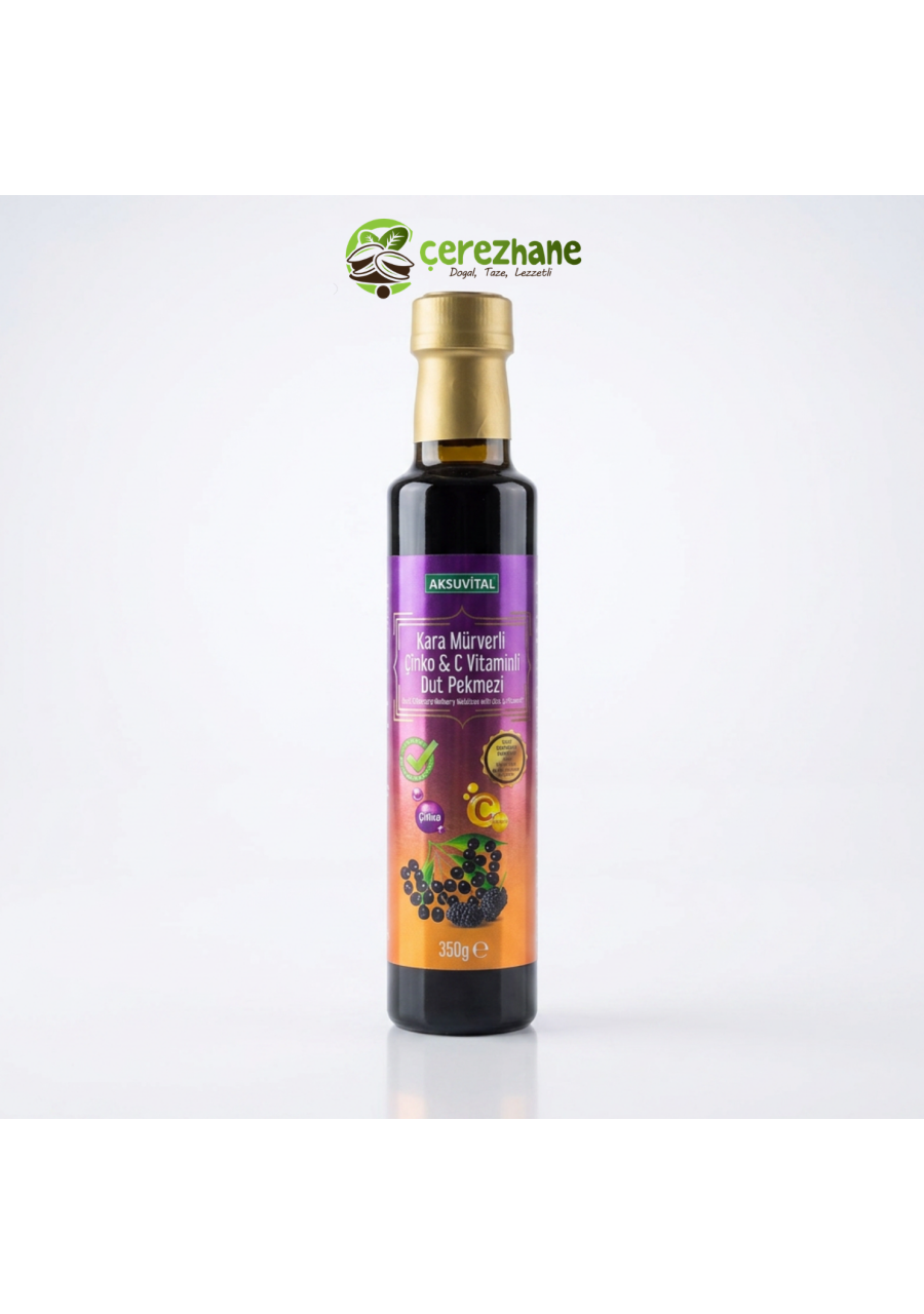 Kara Mürverli Çinko & C Vitaminli Dut Pekmezi 350gr.
