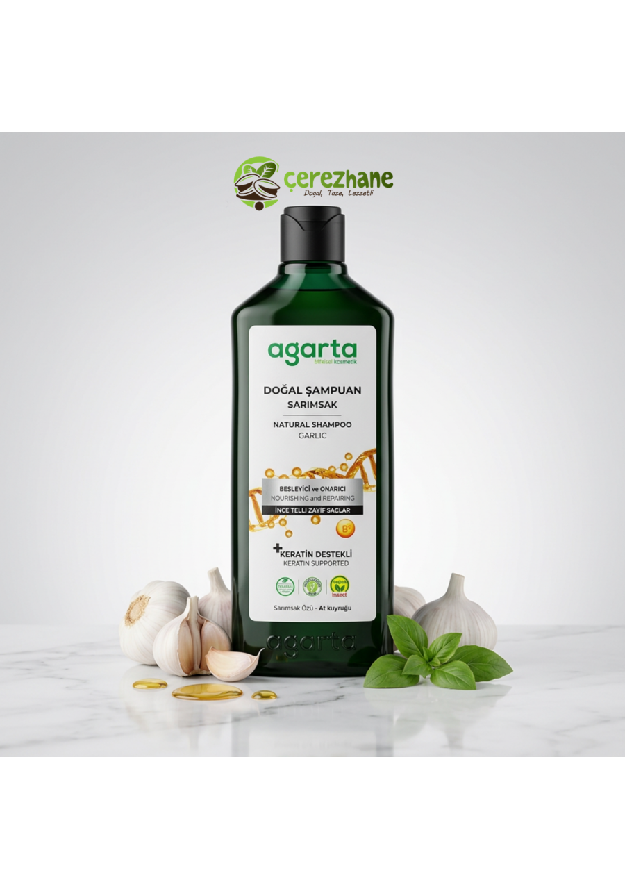 Doğal Şampuan Sarımsaklı 400 ml