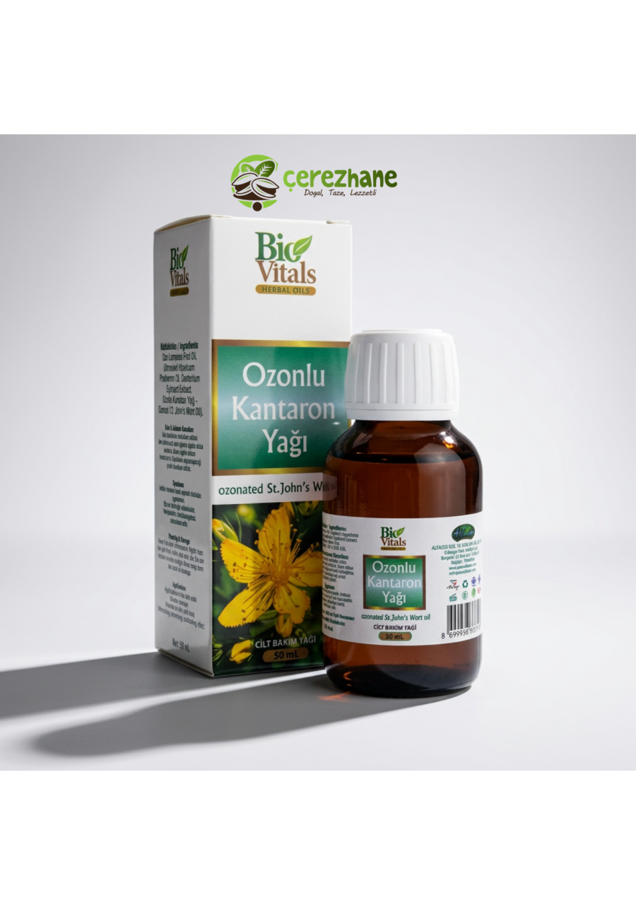 BioVitals Ozonlu Kantaron Yağı