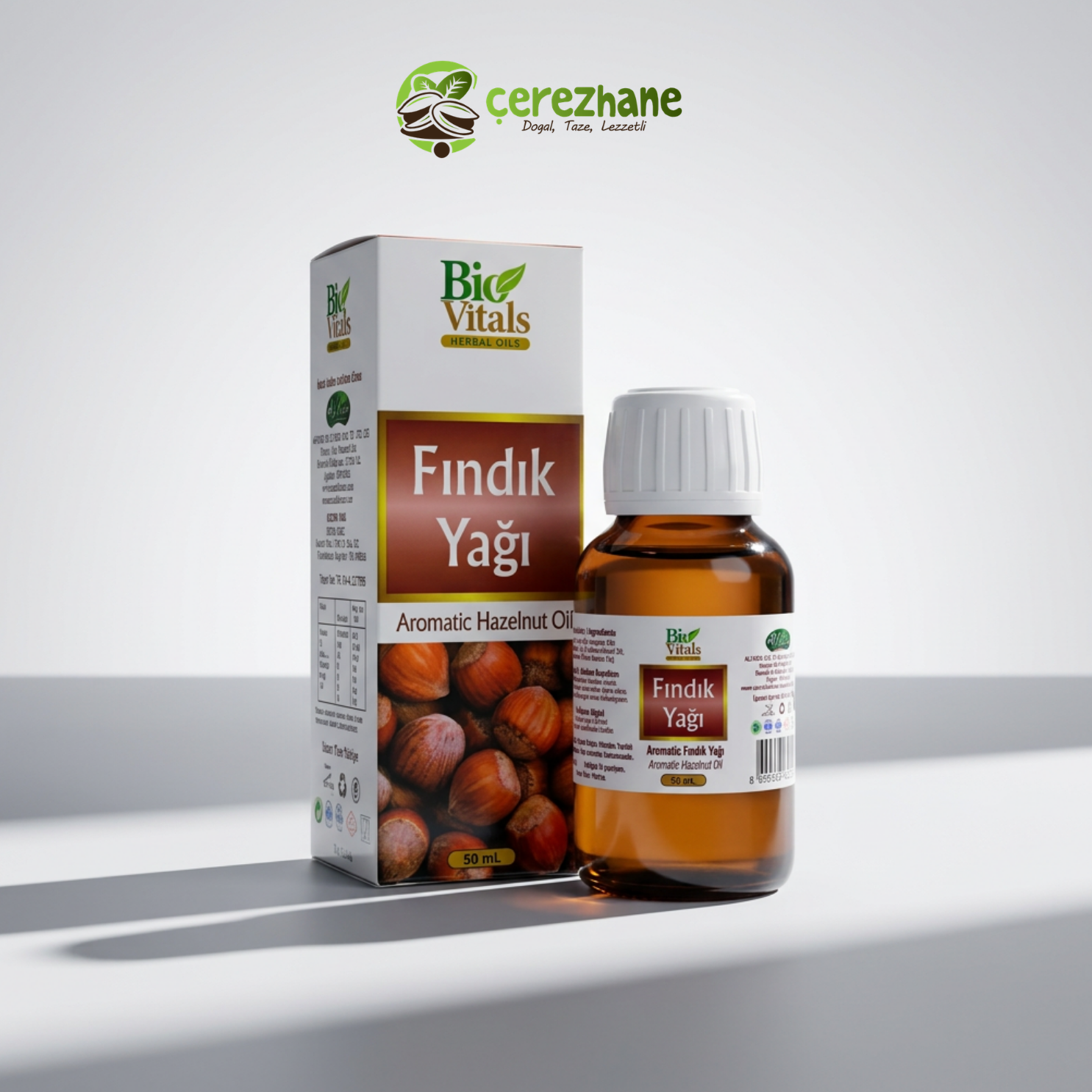 82 BioVitals Fındık Yağı - Görsel 1