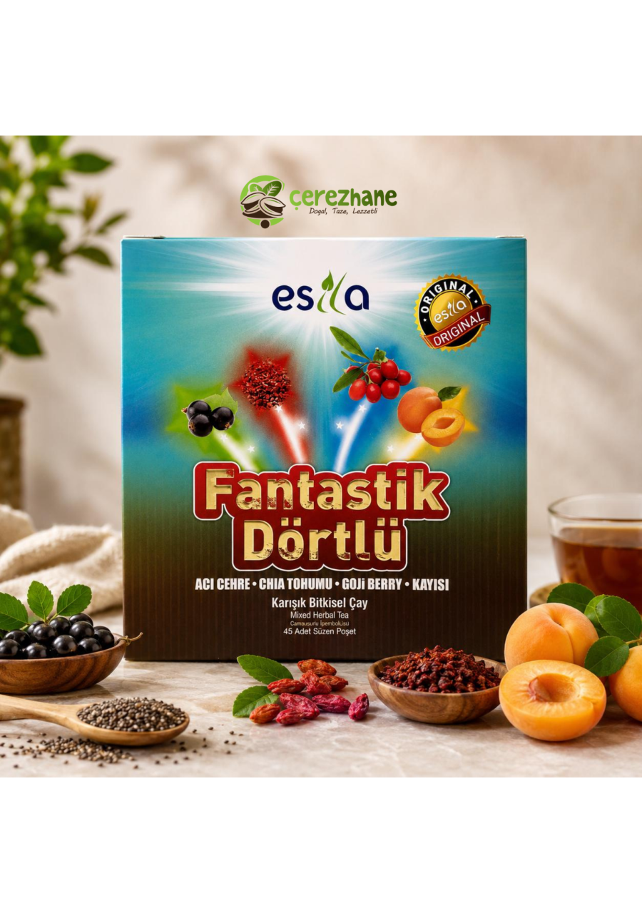 Esila Fantastik Dörtlü Karışık Bitkisel Çay